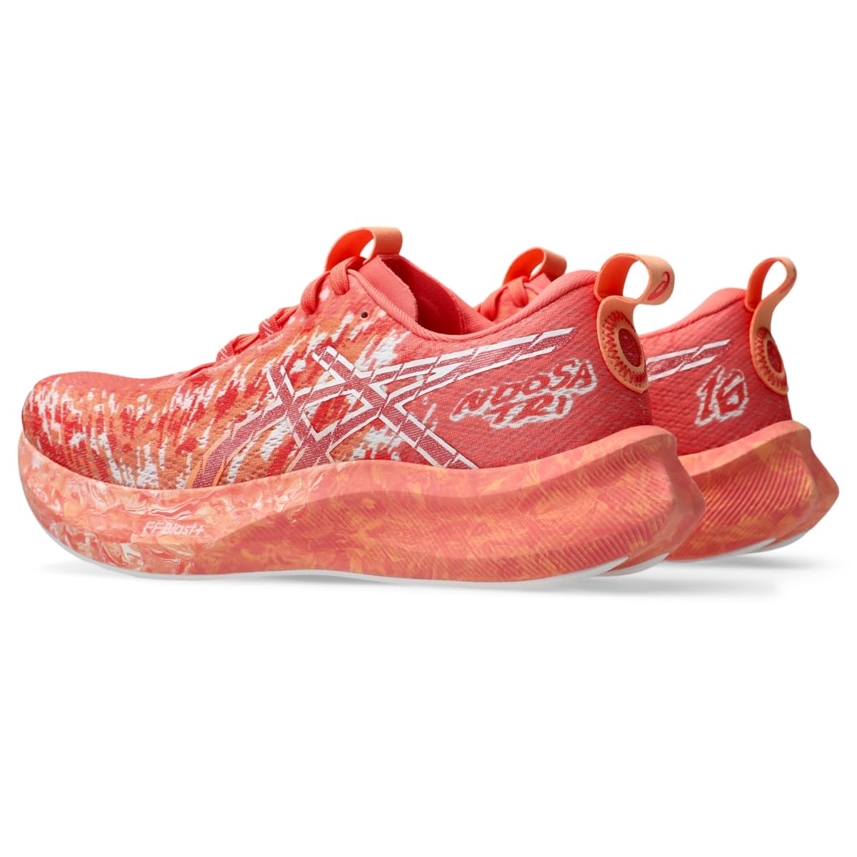ASICS Noosa Tri 16, Sneaker Mujer, Papaya/Mojave, 38 EU