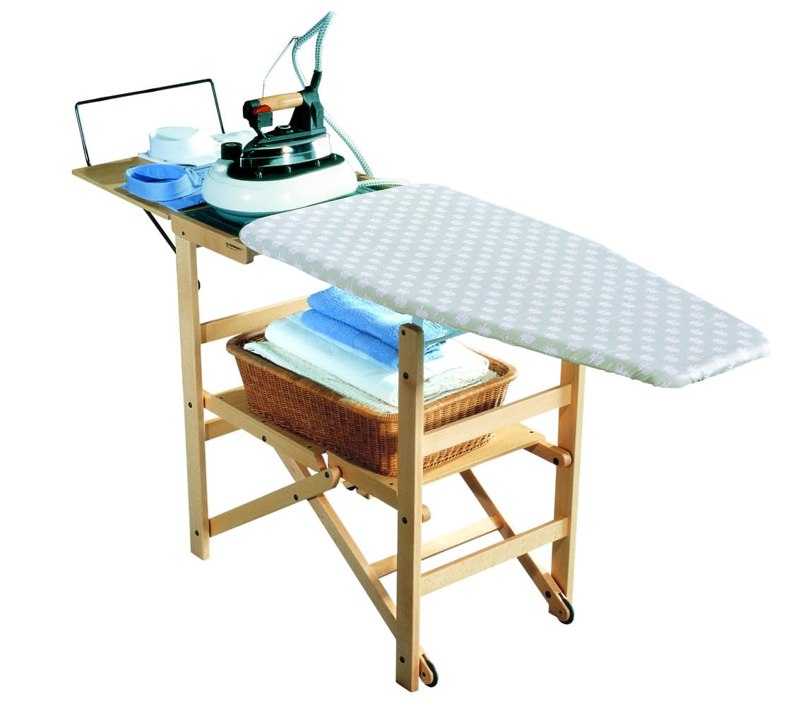Foppapedretti Asso - Tabla de planchar plegable de madera maciza
