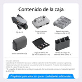 Combo DJI Air 3S Fly More (RC-N3) Bundle, Dron Con Cámara CMOS de 1» Gran Angular y Teleobjetivo Medio, Vídeo HDR 4K/60fps, Detección Omnidireccional de Obstáculos por la Noche y 3 Baterías.