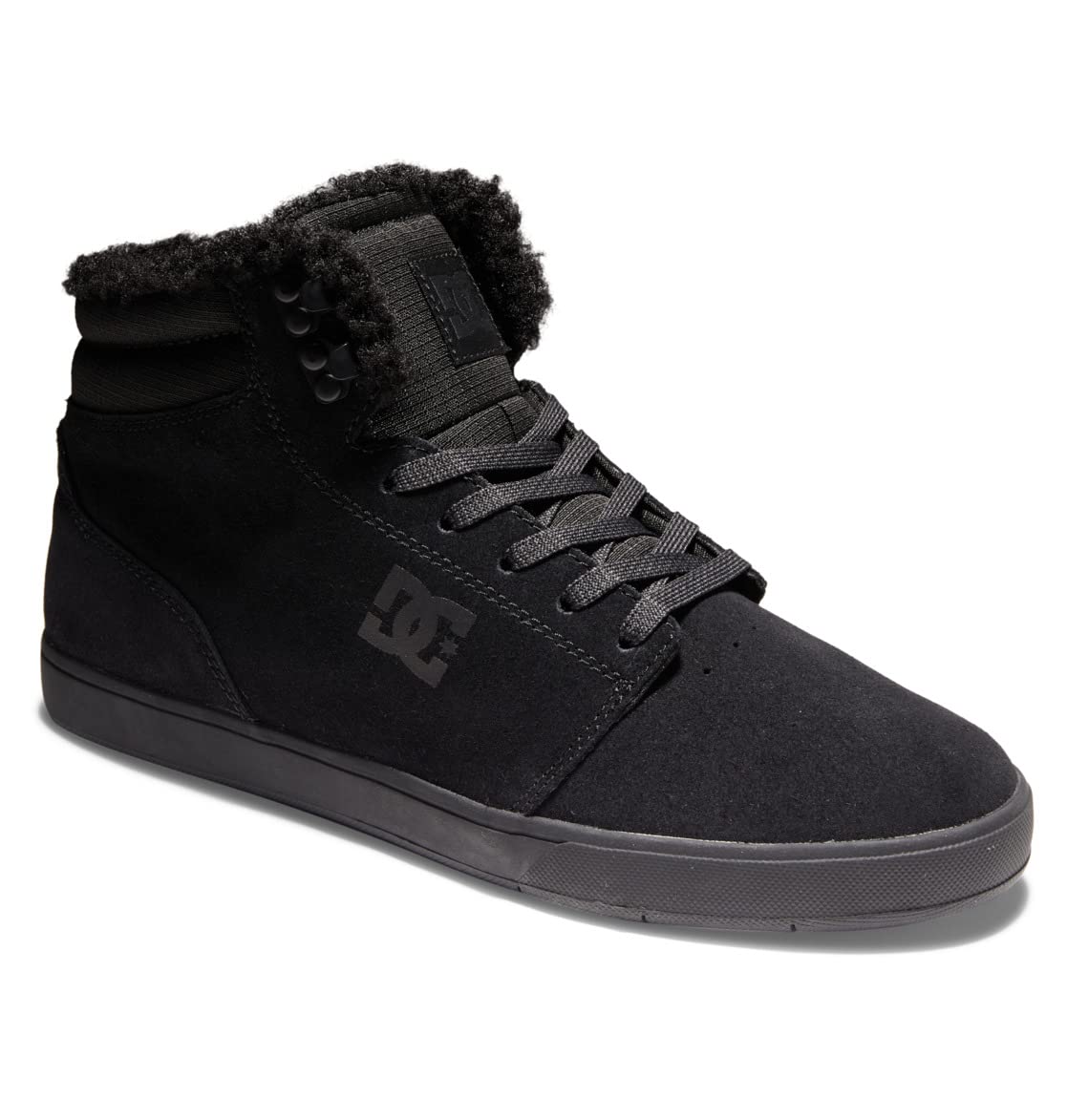 DC Shoes Crisis 2 Hi Wnt - Zapatillas de cuero de caña alta para invierno para Hombre