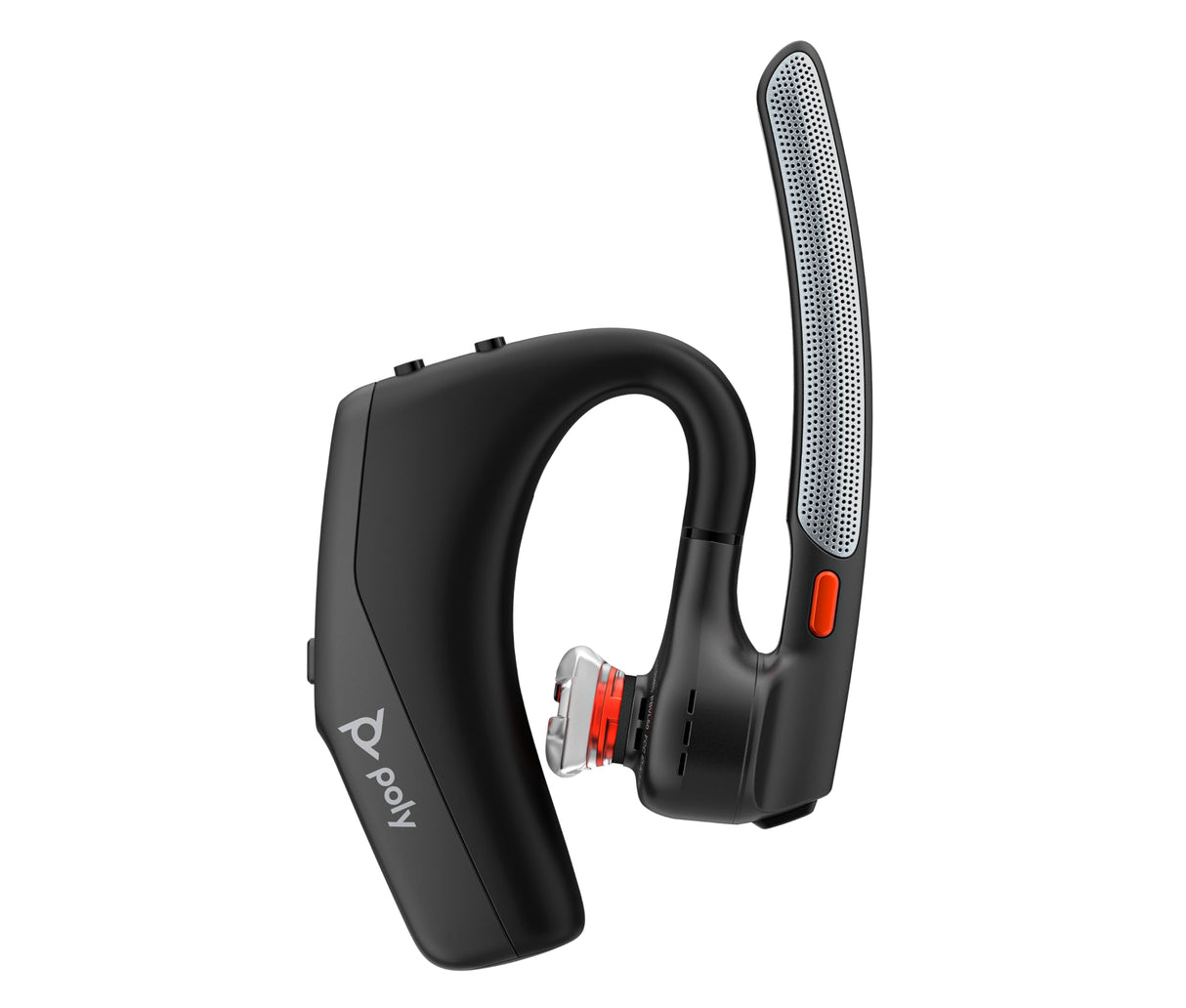 POLY Voyager Legend 50-M UC, Auricular Bluetooth con cancelación de Ruido por IA, diseño ergonómico, Control por Voz, autonomía 10 Horas, Caja de Carga, Negro