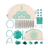 KnitPro Needle, Acero aleado, Azul, One Size