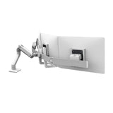 Ergotron Kit de Arco para Monitor Triple HX - Componente de Montaje (Mango, 3 pivotes, bisagra) para 3 monitores - Blanco - tamaño de Pantalla: hasta 61.0 cm