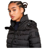 G-STAR Para Mujer Chaqueta ceñida con capucha Whistler Hedley, Negro (dk black D26405-B958-6484), S