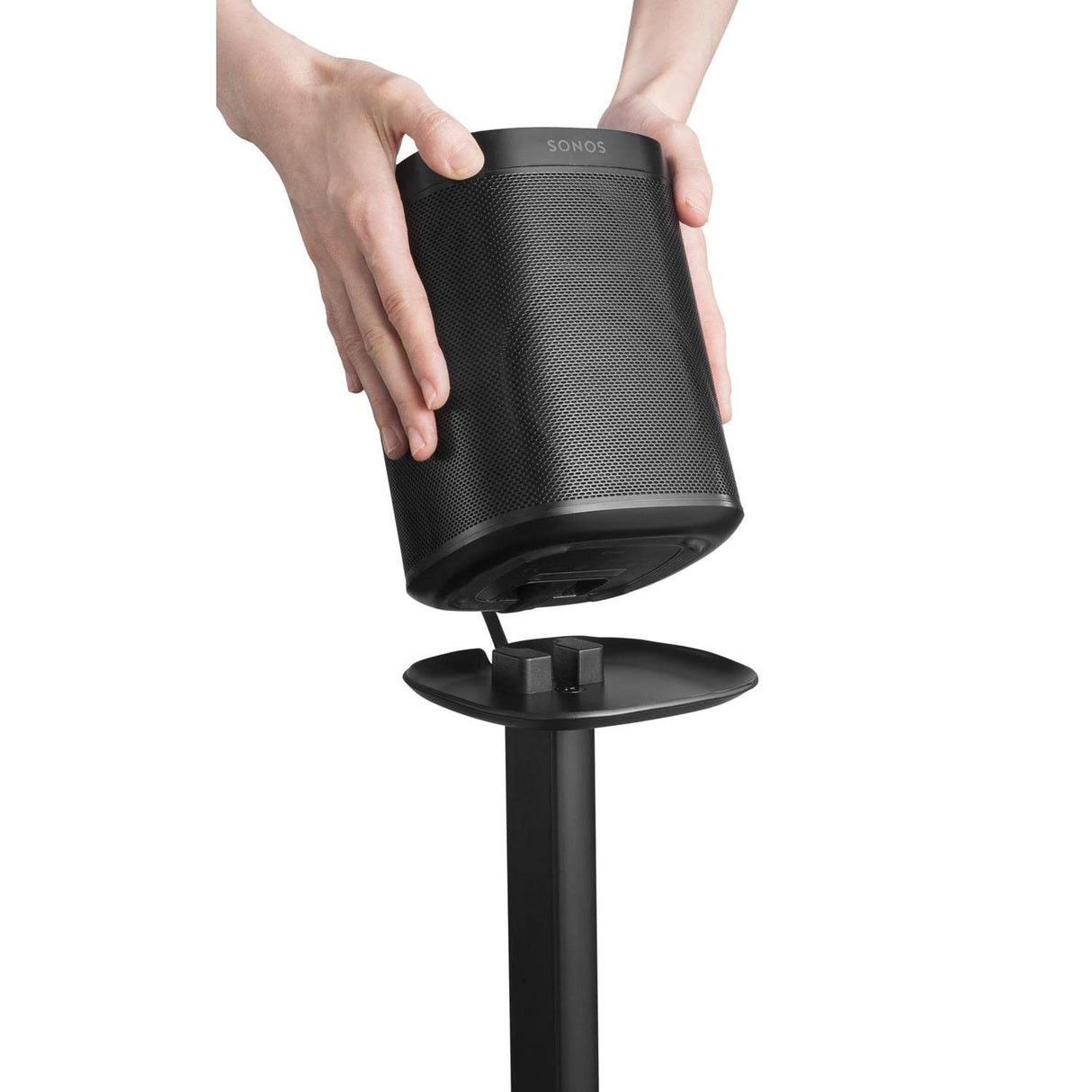 Maclean MC-896 Soporte de Suelo para el Altavoz Sonos One/Sonos/One SL, (1)