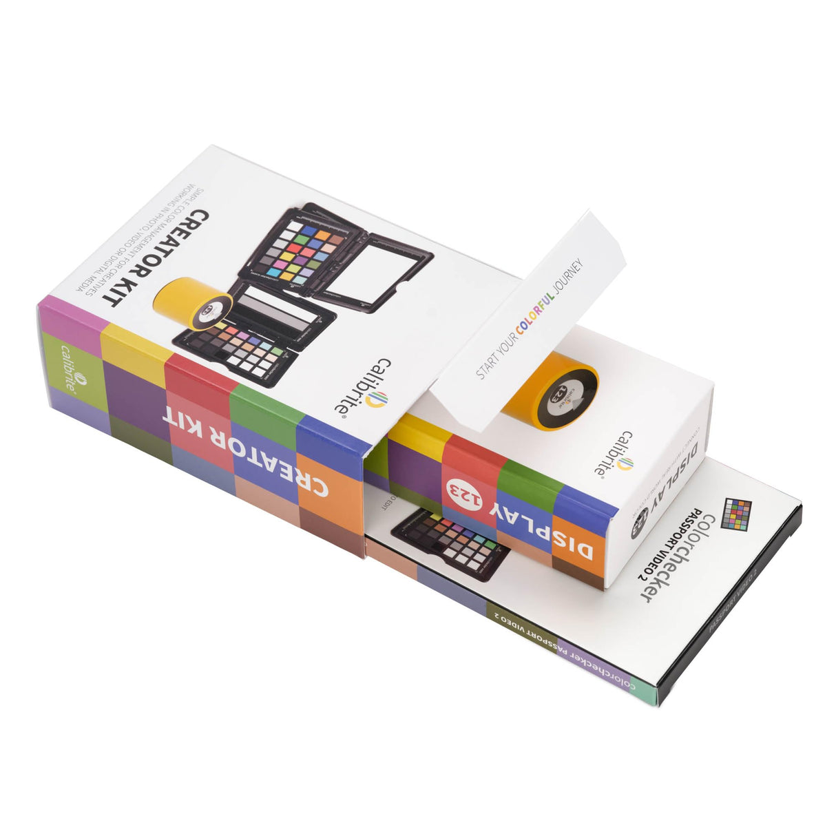 Calibrite Creator Kit - Display 123 y Passport Video 2 (CC123-PPV2)