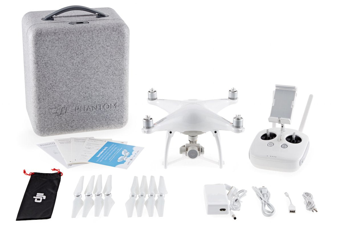 DJI Phantom 4 - Dron cuadricóptero con Control Remoto y cámara HD, Blanco