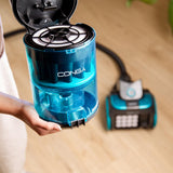Cecotec Aspiradora con Cable sin Bolsa de Trineo Conga Rockstar Multicyclonic XL PowerStyle. 900W, Multiciclónico sin Bolsas, Regulador de Potencia, Capacidad 3,3L, Doble Filtro HEPA, Tubo Metálico