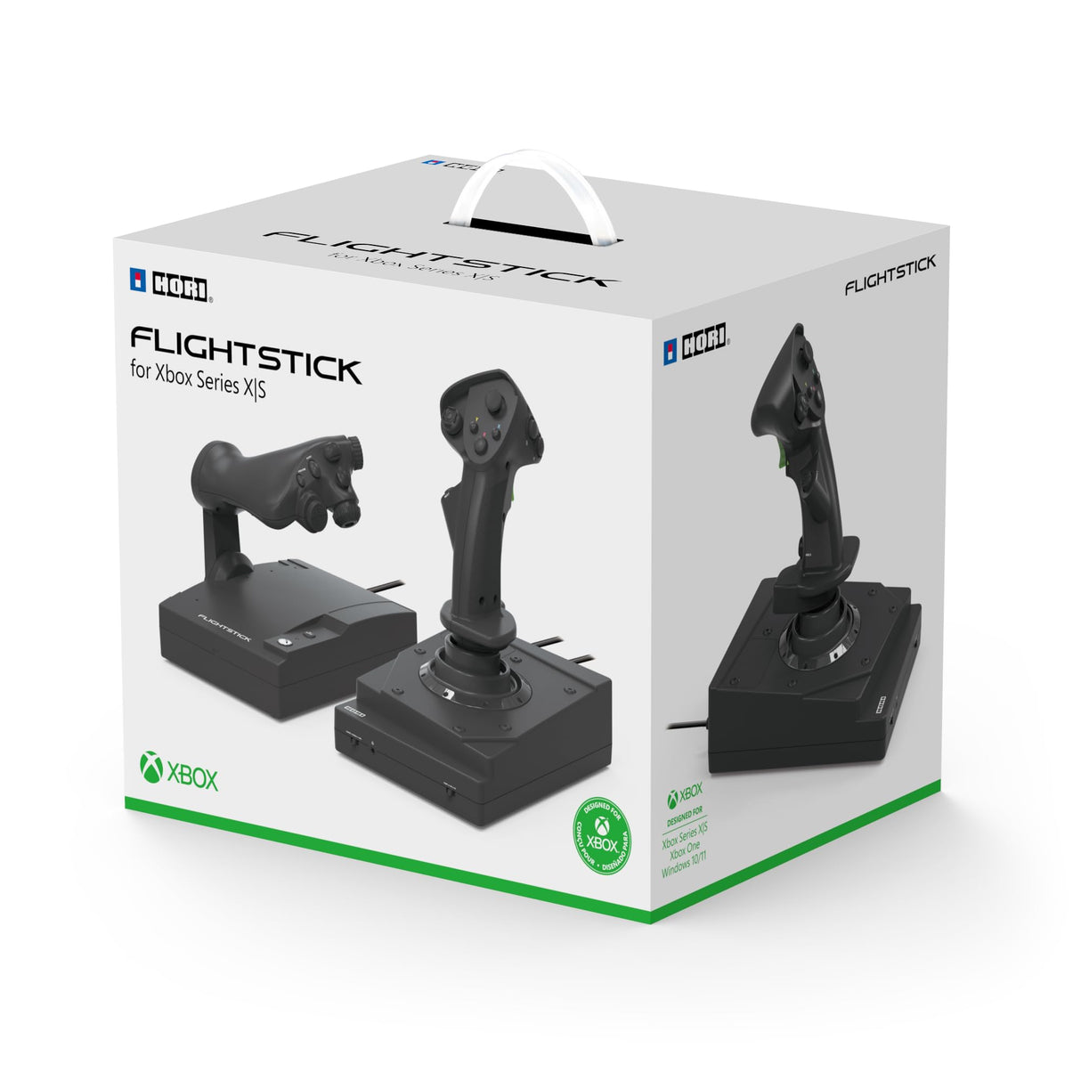Hori HOTAS Flight Stick Designed for Xbox Series X|S, Xbox One and PC - Officially Licensed by Microsoft