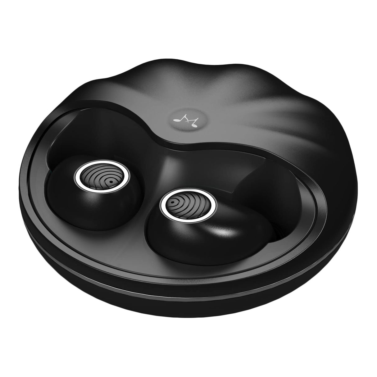 SoundMAGIC TWS50 G2 - Auriculares Bluetooth verdaderamente inalámbricos intrauditivos, Sonido HiFi estéreo, con Estuche de Carga portátil, Resistencia al Agua IPX6, Control táctil, Color Negro