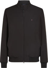 Tommy Hilfiger Cortavientos Hombre Harrington impermeable, Negro (Black), L