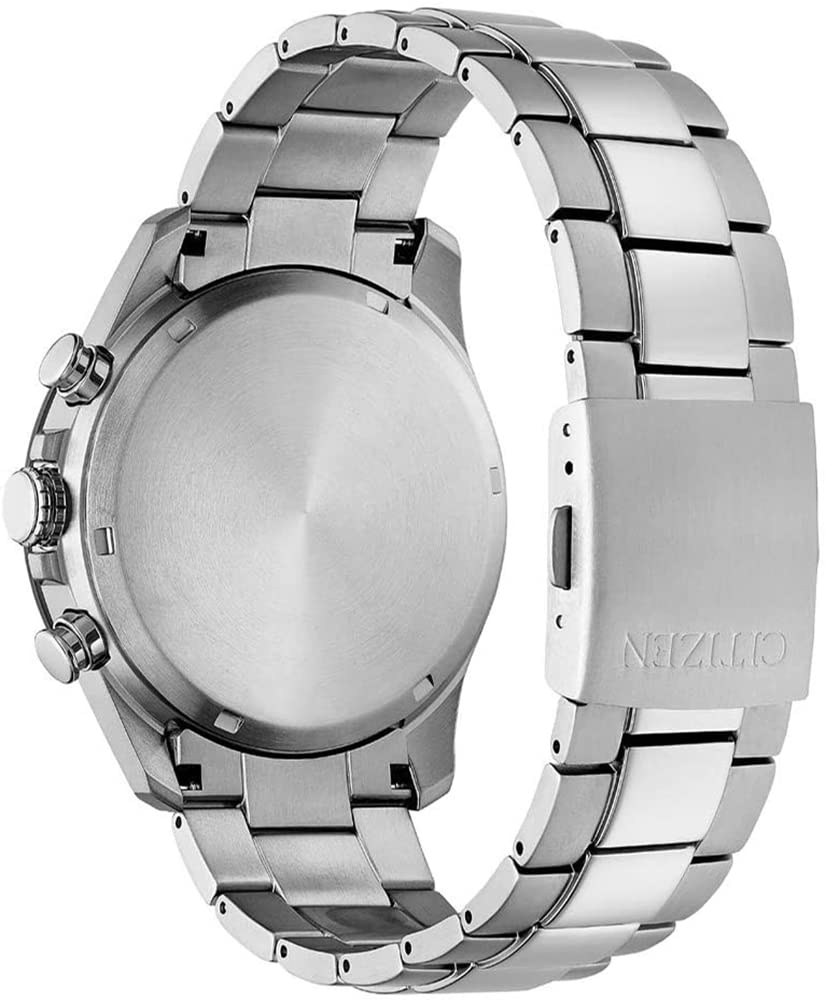 Citizen Reloj Cronógrafo para Hombres de Cuarzo con Correa en Titanio CA4444-82E