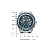 Citizen Reloj Analógico-Digital para Hombres de Eco-Drive con Correa en Cuero JY8148-08L