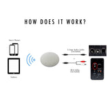 MUZO - Receptor de Audio Wi-Fi de Cobblestone – Transmite música Desde teléfono, Airplay, NAS, Multi-habitación, Hacer Sus Altavoces inalámbricos
