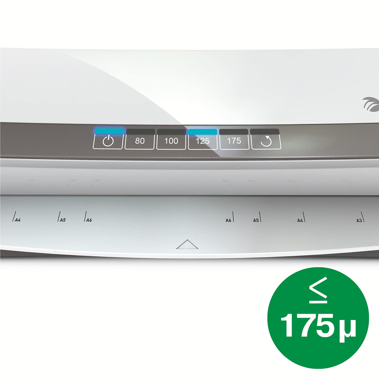 Leitz Plastificadora A3, Ideal para la oficina o la escuela, Plata, Office Pro, iLAM, 75180084