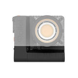 Rollei 71 WH Empuñadura de Batería para Lux 100 Bicolor/Lux 100 RGB/Lux 60, Potente Batería 4800 mAh Diseño Ergonómico con Rosca Universal 1/4"