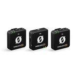 RØDE Wireless ME Dual Set Sistema Compacto de micrófono inalámbrico con tecnología GainAssist, micrófonos incorporados y Alcance de 100 m para Cine, entrevistas y creación de Contenido (Negro)