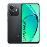 OPPO A40m - Smartphone Libre, 16GB(8GB+8GB) 256GB, Pantalla HD+ LCD 6.7", Cámara 50+2+8 MP, Android, Batería 5100mAh, Carga Rápida 45W - Negro
