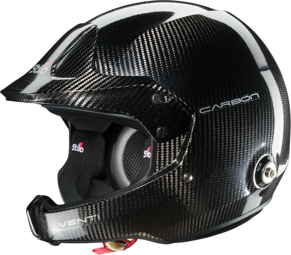 Casco Venti WRC Rally Composite Snell SA2020 Fia 8859-15 HANS FIA8858-10 Carbono 59