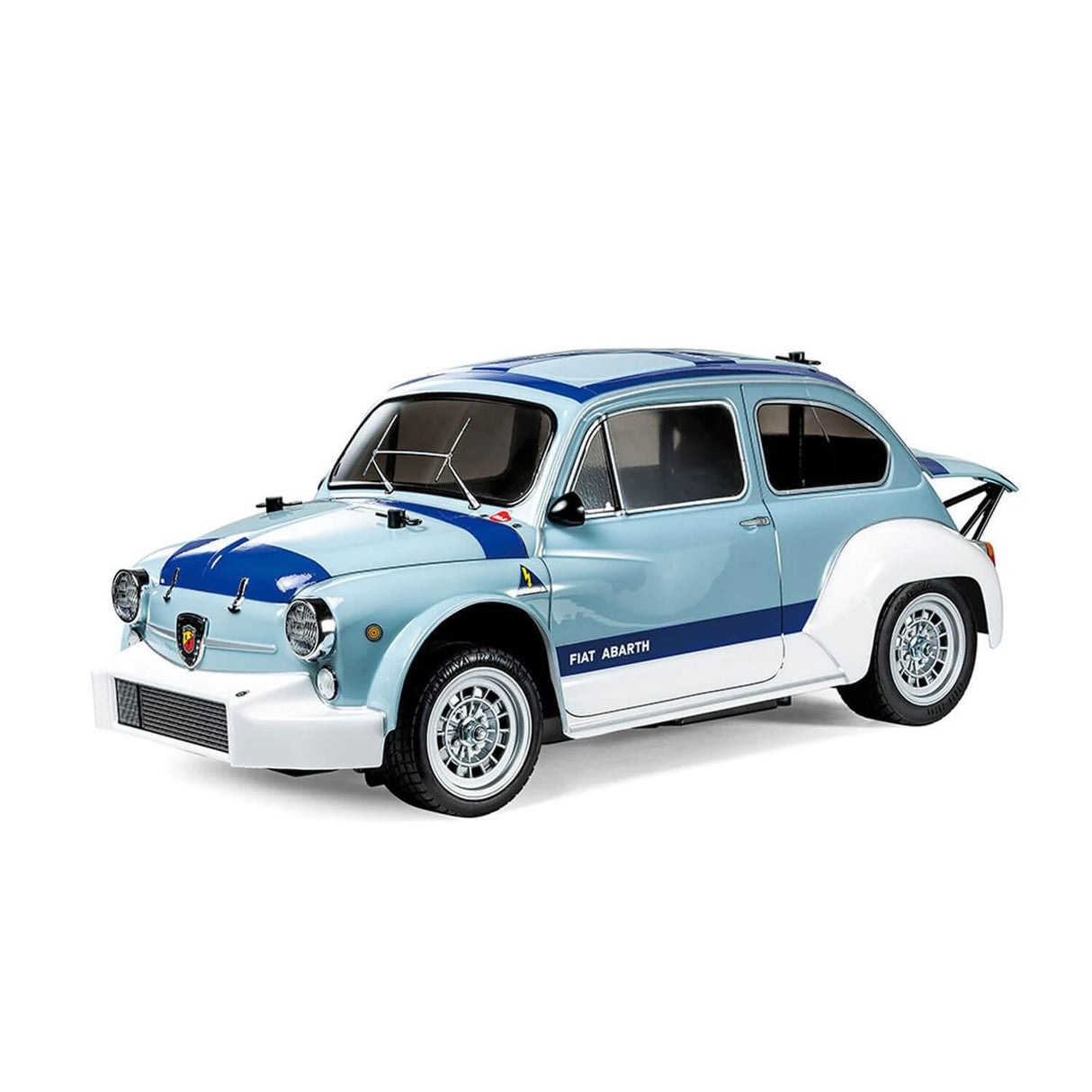 Tamiya 58721 1:10 RC FIAT Abarth 1000TCR MB-01 - Coche teledirigido, vehículo, modelismo, ensamblaje, Hobby, Kit RC, sin Pintar