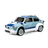 Tamiya 58721 1:10 RC FIAT Abarth 1000TCR MB-01 - Coche teledirigido, vehículo, modelismo, ensamblaje, Hobby, Kit RC, sin Pintar