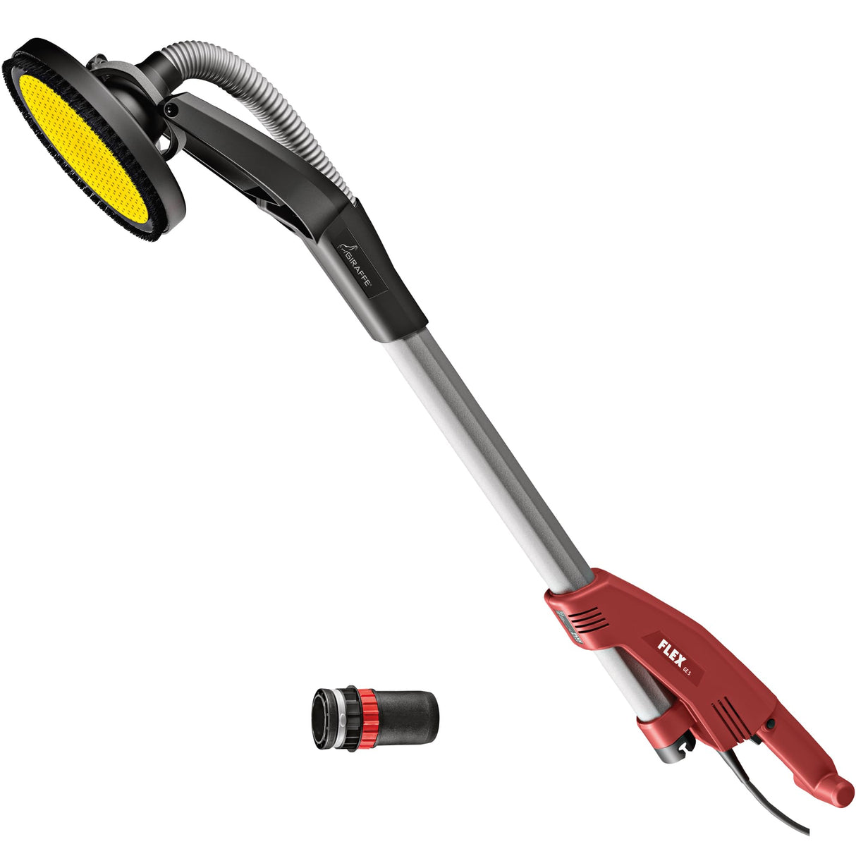 Flex Jirafa GE5 ECO 474835 - Lijadora de pared y techo (500 W, bandeja de lijado, 225 mm, soporte para herramientas, velcro, 1520 mm)