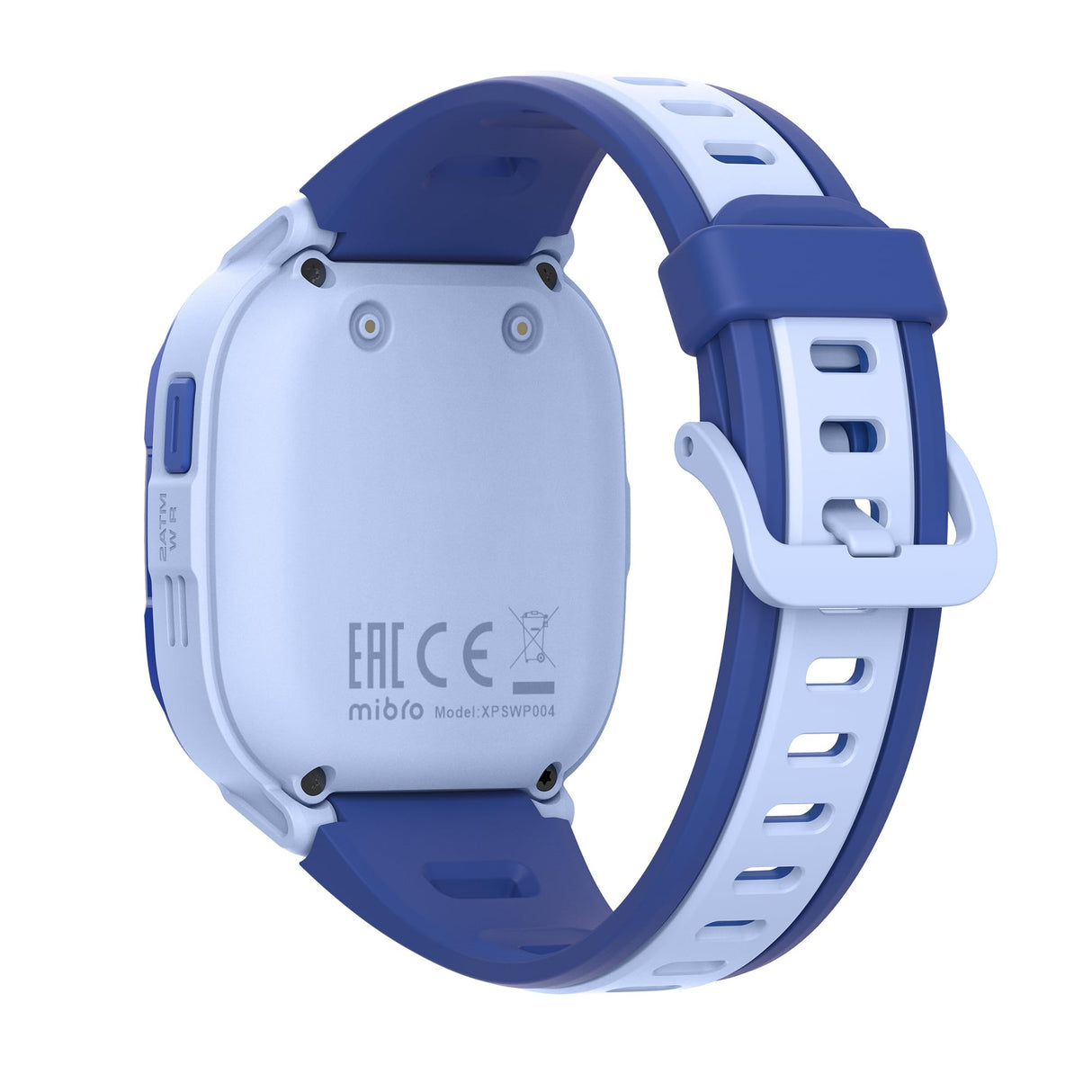 Mibro P6 Smartwatch para niños - Azul Rectangular - Pantalla IPS TFT de 1,4" - GPS - WiFi - para Nano SIM - IPX8 Resistente al Agua - Soporta tecnología 4G, Azul, Longitud: 47,1 mm; Breite: 36,1 mm;,
