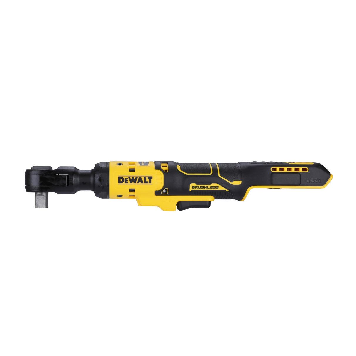 DeWalt DCF512N-XJ - Llave de carraca 18V XR, 1/2", Longitud total de 360 mm, Motor sin escobillas, 95 Nm, Luz LED, No incluye batería ni cargador