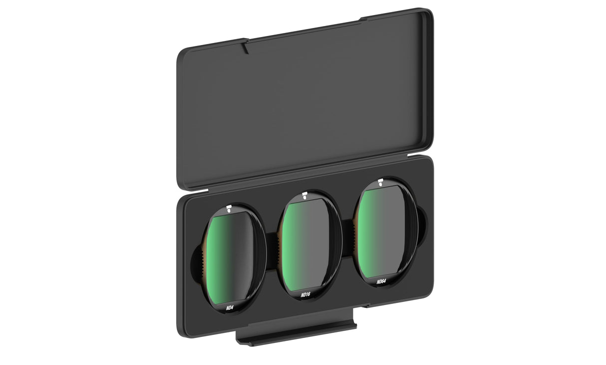 PolarPro - dji Mavic 4 Pro - Shutter ND Filter Collection - Filter 3-Pack - ND4, ND16, ND64 - Fully Compatible with Mavic 4 Pro Gimbal and Optics