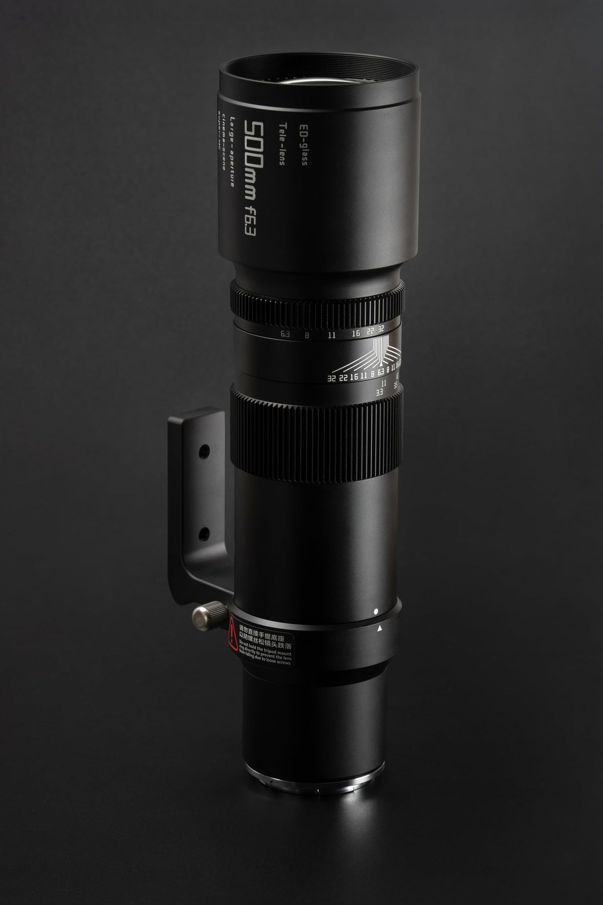 TTArtisan Teleobjetivo de Cuerpo metálico F6.3 de 500 mm Compatible con Montura Nikon Z (Marco Completo), Color Negro