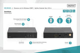 DIGITUS DS-55315 Extensor HDMI inalámbrico/Divisor HDMI (1:4) - Full HD 1080p 60 Hz - Alcance de 80 m - Unidad receptora para DS-55314 - Salida en Bucle, Infrarrojos IR - HDMI 1.3 y HDCP 1.3