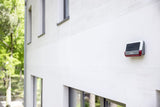 Bosch Smart Home Sirena Exterior, un Sistema de Alarma inalámbrico con Panel Solar, le avisará Mediante notificaciones, Blanco