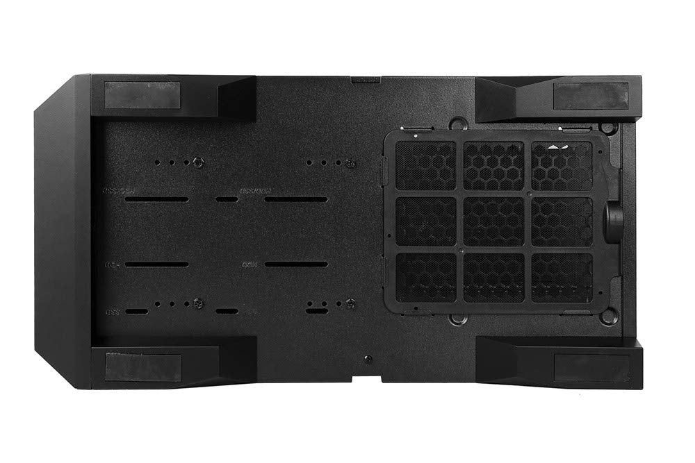 Antec DP301M Micro-Tower Negro - Caja de Ordenador (Micro-Tower, PC, De plástico, SPCC, Negro, Micro ATX,Mini-ITX, Juego)