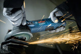 BOSCH 060179N002 - Miniamoladora GWS 19-125 CI Professional. 1.900 W. 125 mm. 11.500 rpm. Arranque suave. Protección contra rearranque. kickBack Stop. 2,4 Kg con Empuñadura anti-vibración. Caja de cartón.