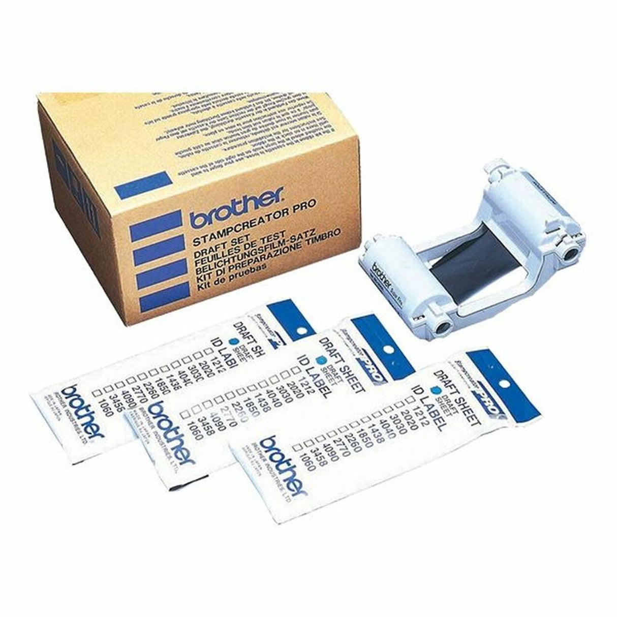 Brother PRD1-150 fotolitos, Cinta térmica y 9 limpiadores