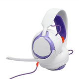 JBL Quantum 250 Auriculares supraaurales de Gaming, con Cable, Sonido Espacial JBL Quantum, micrófono, cancelación de Ruido, compatibles con Apple/PC/Xbox/Playstation/Nintendo Switch, Blanco