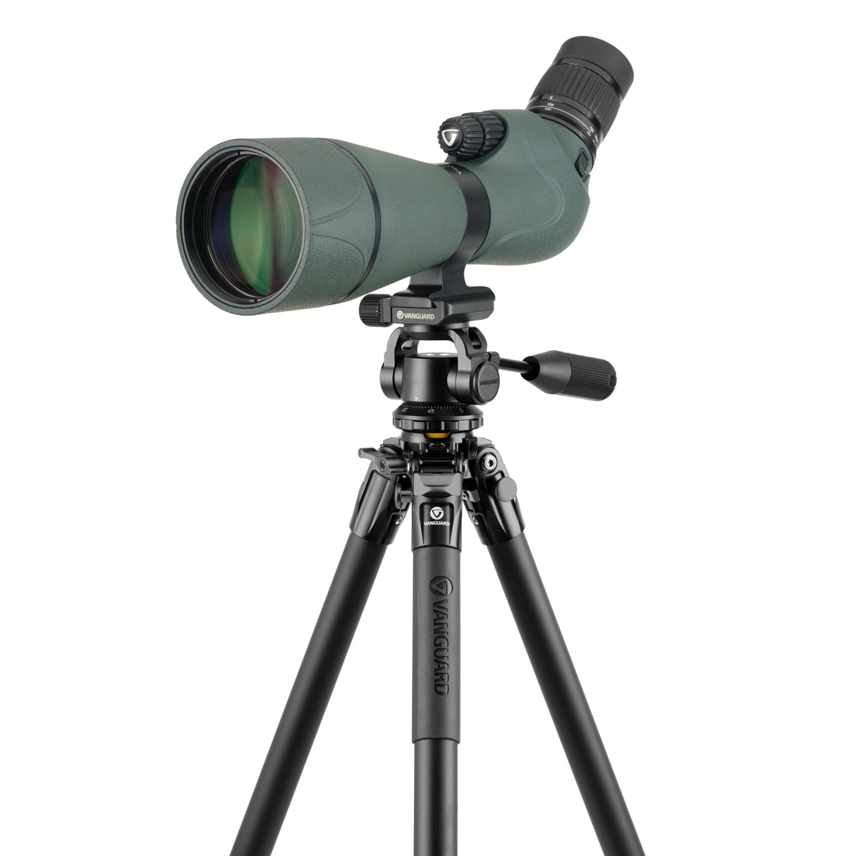 Vanguard Veo 5 264AO28 - Trípode de Viaje de Aluminio, rótula de observación