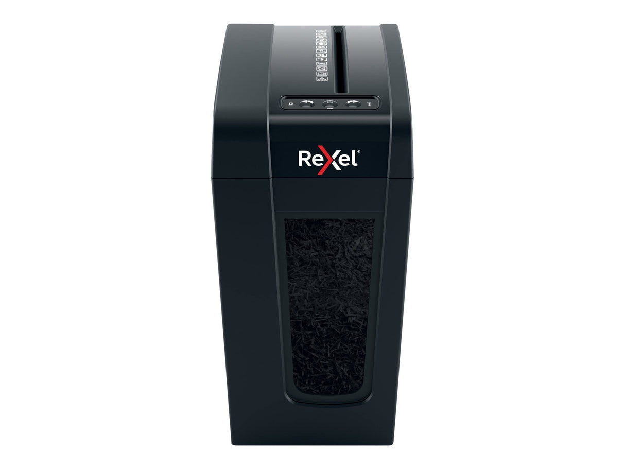 Rexel Secure X8-SL Whisper-Shred Destructora de Papel con Corte en Partículas P4, Papelera Extraíble de 14 L, Silenciosa y Compacta, 2020126