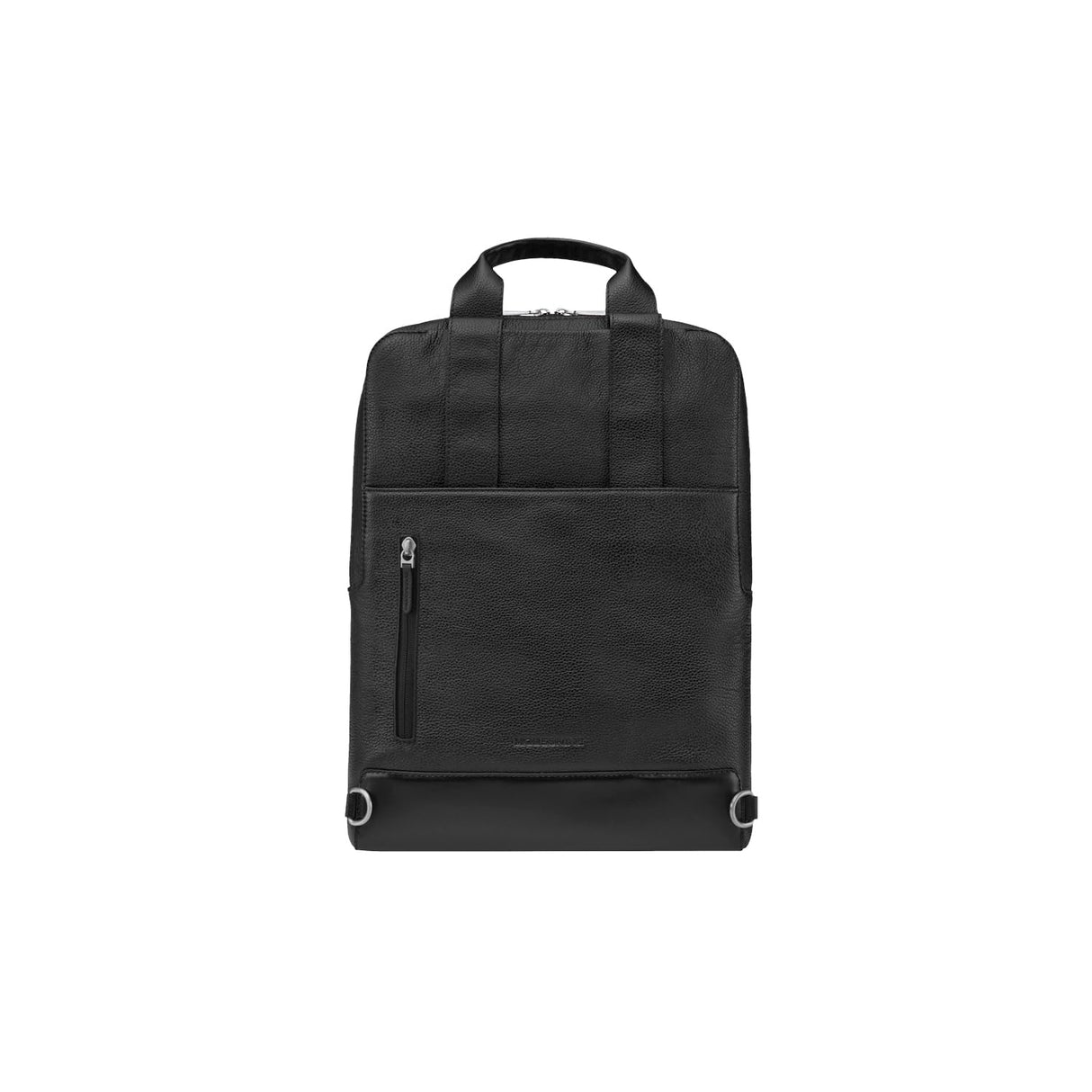 Moleskine Device Bag Colección Classic Leather, Bolsa Porta PC Vertical en Cuero, Mochila Porta PC para Laptop, Notebook, iPad, Computadora hasta 15'', Dimensiones 30 x 8,5 x 40 cm, Color Negro