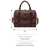 FOSSIL Carlie, Bolsa Satchel Mujeres, marrón