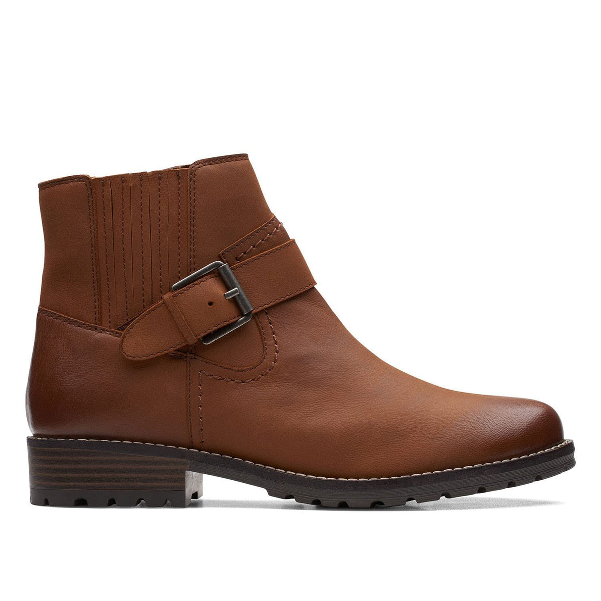 Clarks Clarkwell Strap, Botas de Moda Mujer, marrón, 40 EU