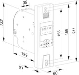 HOMEPILOT - Set inicio 2 persianas Smart | Fácil instalación, eficiencia energética y comodidad | Incluye: 1 Gateway Premium, 2 enrolladores RolloTron Classic Smart.