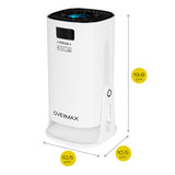 OVERMAX MULTIPIC EZ Mini Proyector 4K FullHD con Batería Integrada, Corrección Keystone, Imagen hasta 200", Wi-Fi Bluetooth 5.3, 2000 Lúmenes, Proyector de Estrellas, Mando a Distancia, Android 9.0