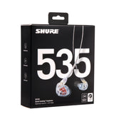 Shure SE535 - Auriculares (Intraaural, Dentro de oído, 3,5 mm (1/8"), Transparente, 18-19000 Hz, -18-57 °C)