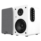 Wiibo Neo 100 White Altavoces Vintage Estanteria Bluetooth HiFi Activos 100w Pareja