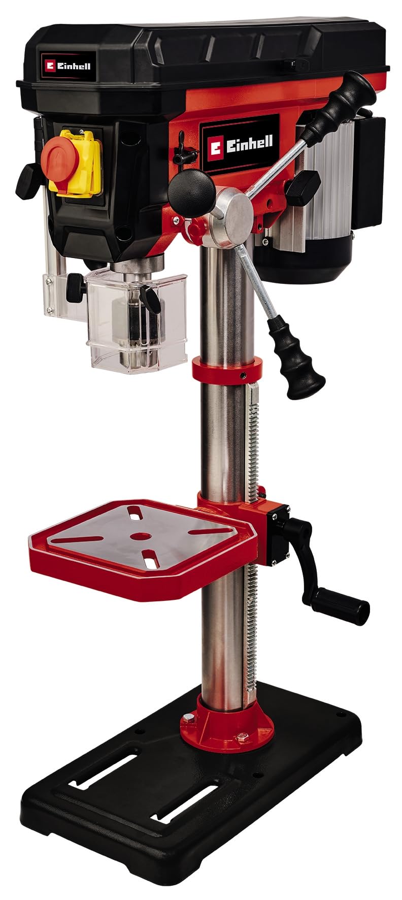 Einhell Taladro de columna TC-BD 630/1 (630 W, profundidad de perforación máx. 60 mm, tope de profundidad de perforación ajustable, diámetro de broca máx. 16 mm)