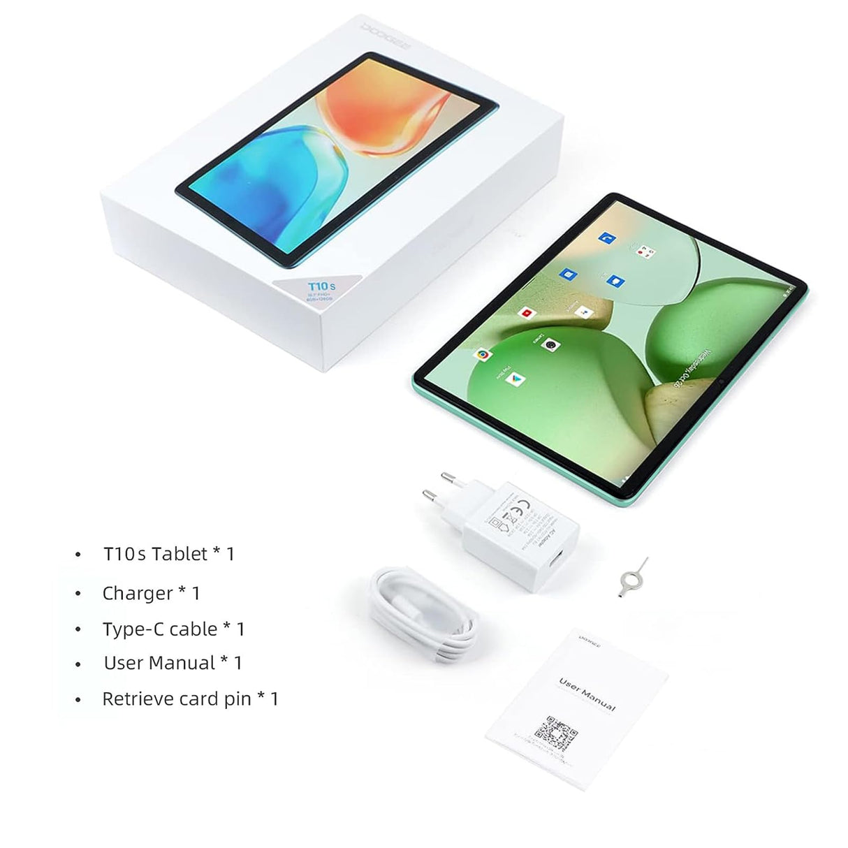 Doogee T10S 10.1 6GB/128GB Verde - Tablet Marca