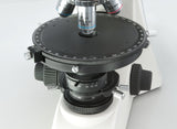 KERN Optics - Microscopio polarizador para usuarios flexibles y profesionales, Infinity, tubo binocular, halógeno de 12 V/50 W, luz, 6 V/20 W, luz translúcida