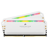 Corsair Dominator Platinum RGB 16 GB DDR4 3600MHz C18, LED RGB Memoria de Sobremesa Rendimiento de Alta, Respuesta Ajustados, 12 Direccionables CAPELLIX Leds RGB, 2 x 8 GB, Blanco
