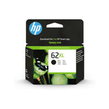 HP 62XL C2P05AE, Negro, Cartucho de Tinta de Alta Capacidad Original, compatible con impresoras de inyección de tinta HP ENVY 5540, 5640, 7640; OfficeJet 200, 250, 5740M